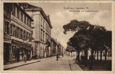 CPA AK Landau Marktstrasse mit