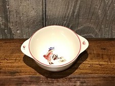 Petit bol à oreilles en céramique de Luneville, estampillé KG
