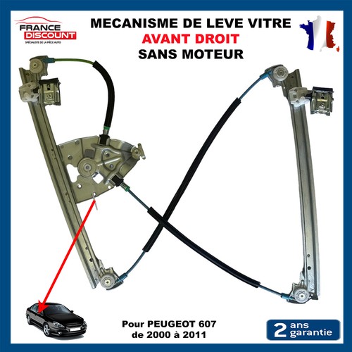 Leve vitre avant droit pour - avant,