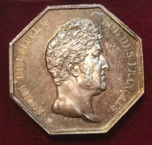 Jeton argent louis philippe - jeton,