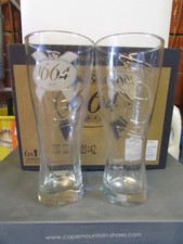lot de 6 verres à bière 1664 33cl dans leur carton d'origine