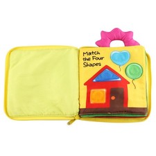 Livres en tissu doux pour enfants et bébés, jouets pour apprendre à