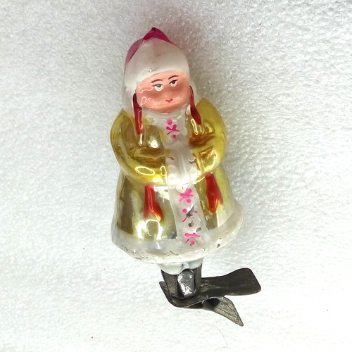 Ancien ornement sapin noël - sapin, de