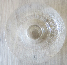 tres beau vide poche ,assiette, bougeoir en cristal "JG Durand" Cristal d Arques