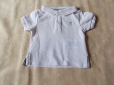 POLO MANCHE COURTE OKAIDI BEBE GARCON 1 MOIS OU BEBE REBORN 52 CM