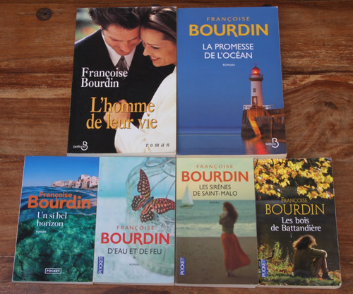Francoise bourdin lot de 6 - bourdin,