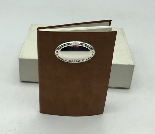 Agenda cuir argent set - agenda,