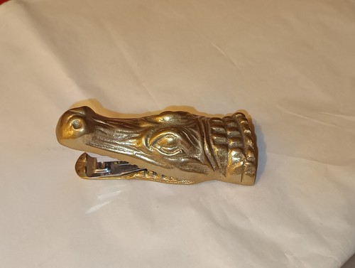 Ancienne agrafeuse crocodile - ancienne,