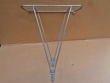 ANCIEN PORTE BAGAGE ARRIÈRE VÉLO VILLE VINTAGE EN ACIER MARQUE GOUPIL ROUE 650