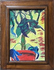 Antique Oil Canvas painting