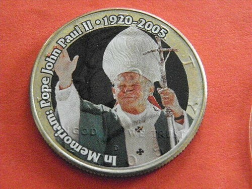 Medaille pape jean paul ii - pape,
