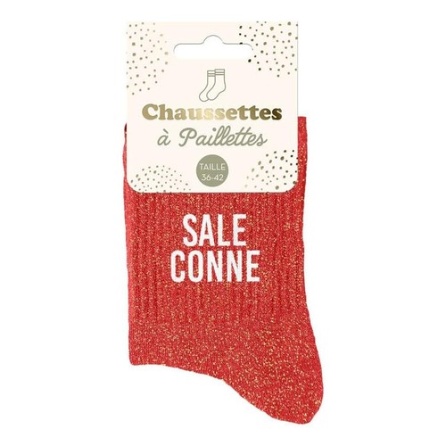Chaussettes femme rouge - femme,