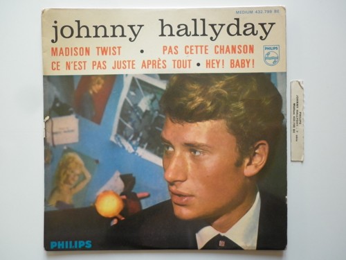 Johnny hallyday 45tours - johnny,