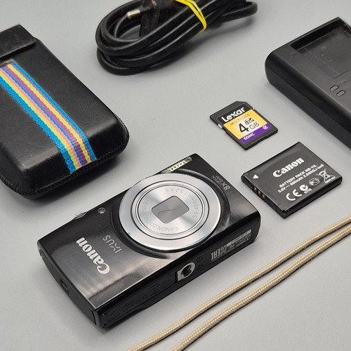 Canon ixus 145 black compact - black,