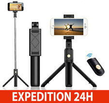 Perche à Selfie Stick Trépied Mobile Bluetooth  Extensible 3 En 1