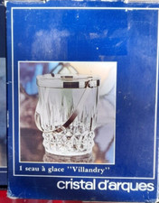 Cristal D'Arques coffret de 1 seau a glaçons modèle villandry neuf