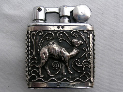 Briquet essence argent myon - briquet,
