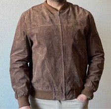 Veste neuve pour homme en croûte de porc (cuire véritable)