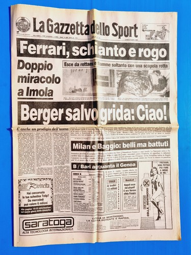 Gazetta del sport - del, avril