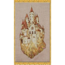 Nimue point de croix papier à compter "Château suspendu", 122g