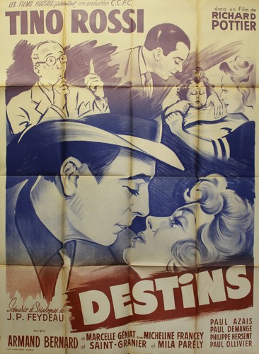 Destins affiche ressortie - "destins",
