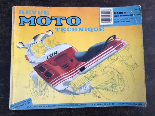 Revue technique moto honda cbr - moto,