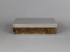 French Art Deco burl wood &