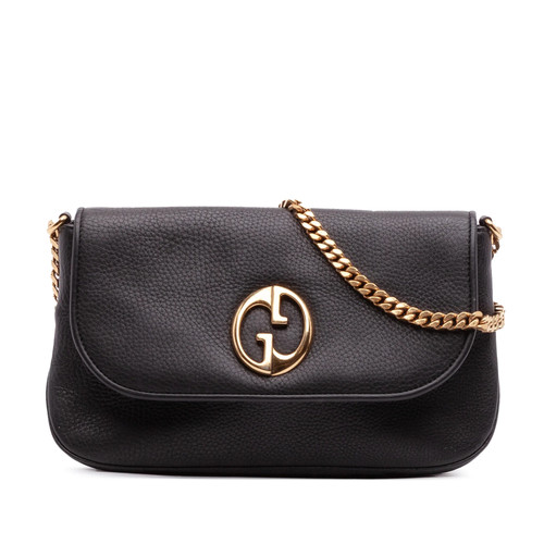 Gucci medium cuir 1973 - gucci,