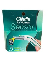 Pack 5 Lames GILLETTE SENSOR POUR ELLE Lot Cartouche Rasoir FEMME Excel Women