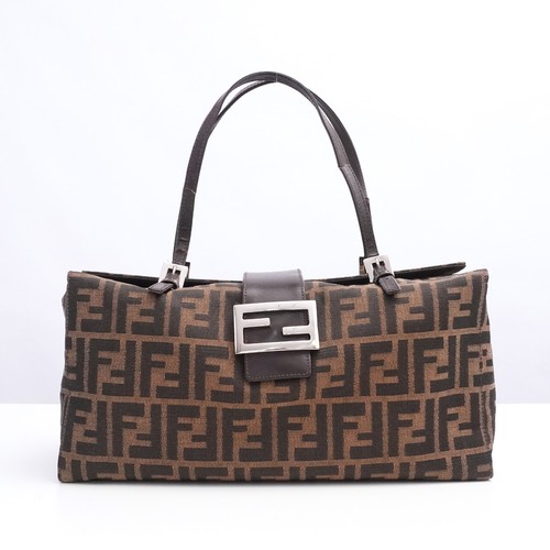 Sac main toile fendi - sac,