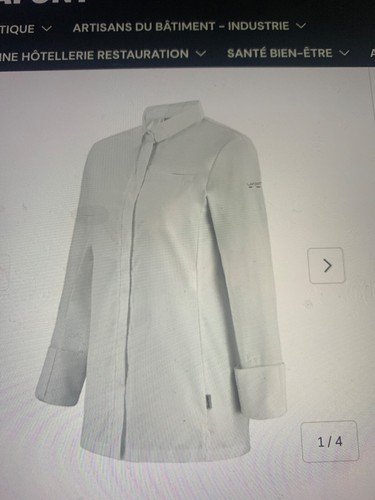 Veste cuisine lafont - veste,