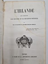 livre ancien sur L IRLANDE
