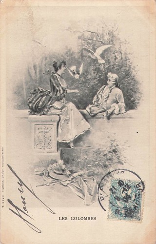 Illustree les colombes - les,