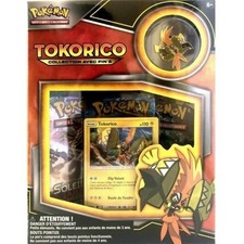 Coffret Classeur Pokemon I Coffret Tokorico avec Pin's FR - Mint