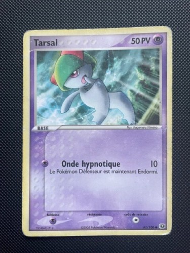 Carte pokémon tarsal 106 - carte, 61/106
