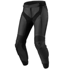 Pantalon en cuir Revit Xena 4 noir protège-genoux pour femmes protections...