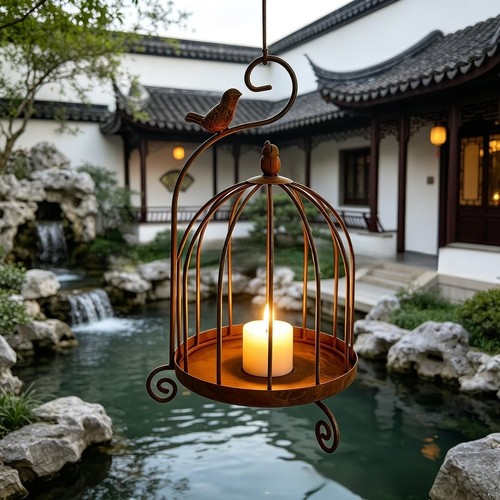 Bougeoir cage oiseaux en - cage,