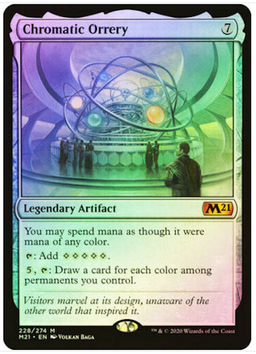 Mtg magic chromatic orrery - magic,