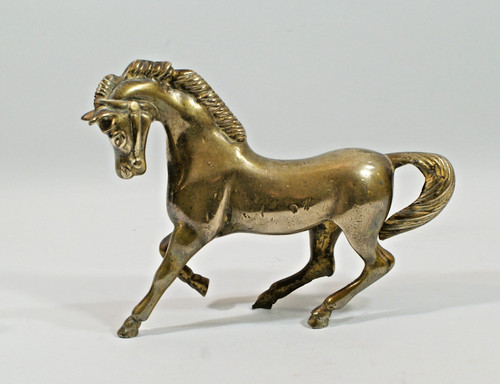 Ancienne statuette cheval - statuette, en