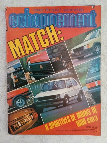 Echappement 158 1981 - echappement, 12/1981