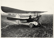 MEURISSE PHOTO DE PRESSE Ca 1934 ORLY fête de l'aviation le " Pou du Ciel "