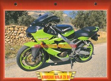 KAWASAKI ZX-6R Ninja 600 ZX6R 2000 (2000-2001) : Fiche Moto #000551