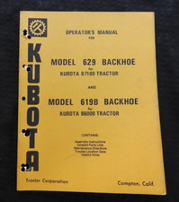1970s kubota b6000 - kubota, b7100