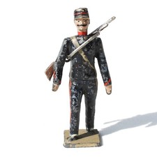 Ancienne figurine plomb - en,