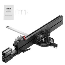 VEVOR Jauge à onglets pour scie à table de précision 19x9,5 mm grille 19-35''