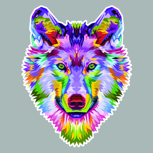 Tete chien loup - tete,
