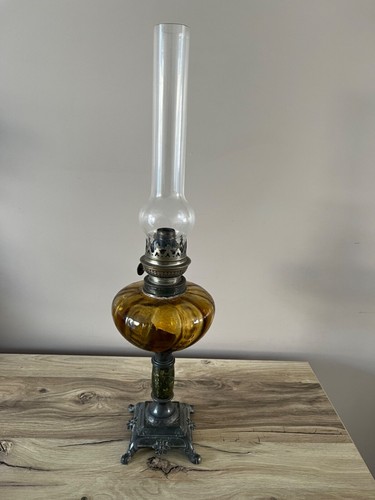 Lampe pétrole ancienne - pétrole,