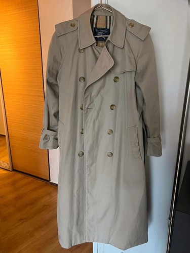 Burberry khaki trench - -,