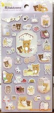 San-X Character Rilakkuma Korilakkuma Sticker Home Room Kids 2024 MADE IN JAPAN