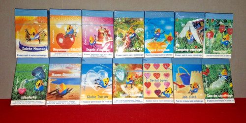 Lot paquets vides - 14,
